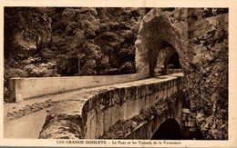 Delcampe - 26 LES GRANDS GOULETS  LE PONT ET LES TUNNELS DE LA VERNAISON - Les Grands Goulets