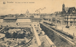 CPA - Belgique - Brussels - Bruxelles - Vue Prise à La Porte De Schaerbeek - Forêts, Parcs, Jardins