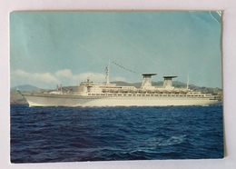 NAVE RAFFAELLO AMMIRAGLIA DELLA FLOTTA ITALIANA  VIAGGIATA FG - Sonstige & Ohne Zuordnung