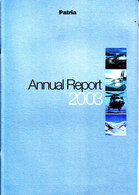 CA560 - PATRIA Annual Report 2003, Englisch, 48 Seiten - Otros & Sin Clasificación