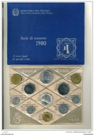 I. REPUBBLICA - ANNO 1980 - DIVISIONALE FIOR DI CONIO - FDC - Mint Sets & Proof Sets