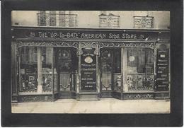 CPA Paris 75 Devanture Commerce Shop Front Chaussures Rue Scribe 9 Eme Arrondissement Non Circulé - Arrondissement: 09