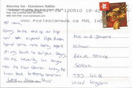 Canada 2010 Halifax China Dragon Viewcard - Lettres & Documents