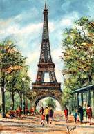 CPM - PARIS Par Les Illustrateurs - TOUR EIFFEL - Pedro Y ARGAS - Sonstige