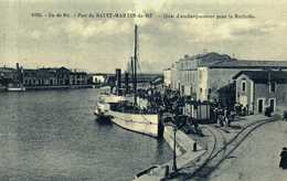 17...charente Maritime....ile De Ré...quai D 'embarquement Pour La Rochelle - Ile De Ré
