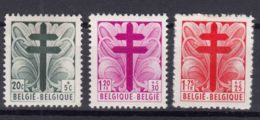 Belgium 1948 Mi#830-832 Mint Hinged - Nuovi