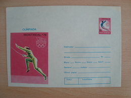 ENVELOPPE ROUMANIE OLIMPIADA MONTREAL'76 - Postmark Collection