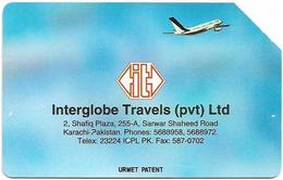 Pakistan - Telips - Urmet - Interblobe Comm. LTD, 100Rs, 1995, 350.000ex, Used - Pakistán