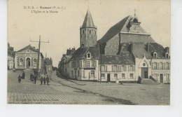 SAMER - L'Eglise Et La Mairie - Samer