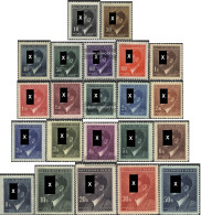 Bohemia And Moravia 89-110 (complete Issue) Unmounted Mint / Never Hinged 1942 Hitler - Ungebraucht
