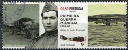 Portugal 2017 Oblitéré Used Alberto Lello Portela Lieutenant Première Guerre Mondiale SU - Oblitérés