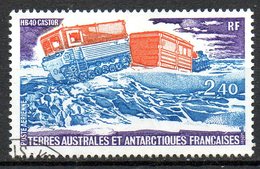 TAAF. PA 62 Oblitéré De 1980. Véhicule Antarctique. - Otros Medios De Transporte