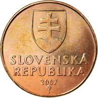 Monnaie, Slovaquie, 50 Halierov, 2007, TTB, Copper Plated Steel, KM:35 - Slowakei