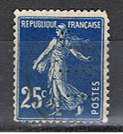 (1F 662) FRANCE // YVERT 140 SEMEUSE // PERFIN / PERFORE JTL // 1907-20 - Altri & Non Classificati