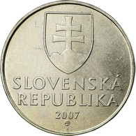 Monnaie, Slovaquie, 2 Koruna, 2007, TTB, Nickel Plated Steel, KM:13 - Slowakei