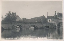 La Trimouille, Le Pont Sur La Benaize (carte Photo / Real Photo PostCard  RPPC) - La Trimouille