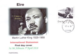 Irlande FDC- Martin Luther King (2018) - Covers & Documents