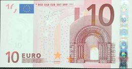 10 Euros De La Segunda Firma DeTrichet Plancha N033D6, Letra Y18475685092,sc/plancha/UNCIRCULATED - 10 Euro