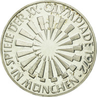 Monnaie, République Fédérale Allemande, 10 Mark, 1972, Munich, SUP, Argent - Sonstige & Ohne Zuordnung