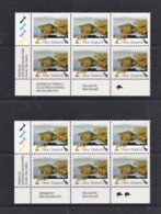 New Zealand 2012 Scenic $2.10 Stewart Island Control Blocks, 1 & 2 Kiwis MNH - Nuevos