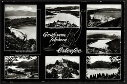 Edersee  -  Mehrbild-Ansichtskarte Ca.1960    (10582) - Edersee (Waldeck)