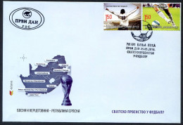 BOSNIA BOSNIE 2010 - Enveloppe FDC 1er Jour - Football World Cup Afrique Sud South Africa - 2010 – Sud Africa