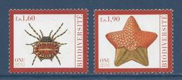 Nations Unies Genève - YT N° 694 à 695 - Neuf Sans Charnière - 2010 - Unused Stamps