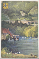 Germany Old Uncirculated Postcard - Gg. Rothgeb Postcards - Swabian Jura Serie No 2 - Blautopf - Blaubeuren