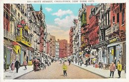 Mott Street, Chinatown, New York City NY Post Card N° 550 Non Circulated - Manhattan