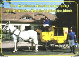 Cottbus / Post / Postkutsche / Pferd (D-KW123) - Cottbus