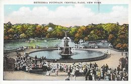 Bethesda Fountain, Central Park, New York, NY - Post Card W N° 122 Non Circulated - Central Park