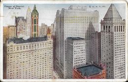 Financial District, New York City, NY - Post Card H.H.T. CO. N° 334 Non Circulated - Manhattan