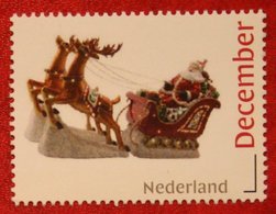 Santa Claus Sleigh XMAS Noel Persoonlijke December Zegel POSTFRIS / MNH ** NEDERLAND / NIEDERLANDE / NETHERLANDS - Personnalized Stamps