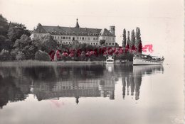 73- LAC DU BOURGET- L' ABBAYE ET LE BATEAU D' HAUTECOMBE - SAVOIE - Le Bourget Du Lac