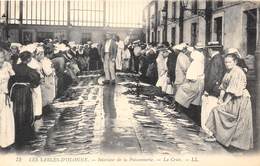 85-LES-SABLES-D'OLONNE- INTERIEUR DE LA POISSONNERIE , LA CRIEE - Sables D'Olonne