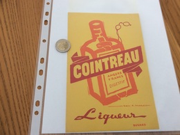 Buvard "COINTREAU ANGERS (49) " - Liquor & Beer