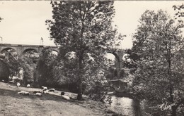 Pierre Buffière.  Le Viaduc Et Le Vieux Pont - Pierre Buffiere