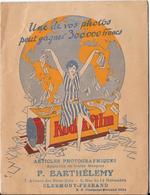 1931 - Grande Pochette Photos "Kodak"  P. BARTHELEMY  7, Avenue Des Etats-Unis   CLERMONT-FERRAND. - Publicités