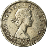 Monnaie, Grande-Bretagne, Elizabeth II, 1/2 Crown, 1957, TB, Copper-nickel - K. 1/2 Crown