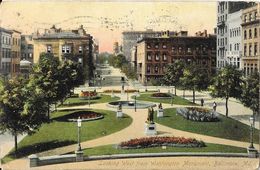 Looking West From Washington Monument, Baltimore MD - Illustrated Post Card Co. N° 180 - Baltimore