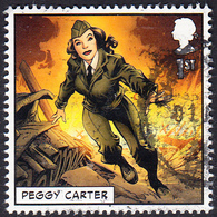 2019  Marvel Comics (2019) - Peggy Carter   1st - Used Stamps