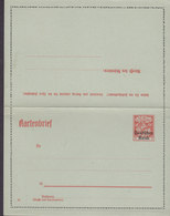 Germany Deutsches Reich Postal Stationery Ganzsache Entier 1920 Überdruck DEUTSCHES REICH A. Bayern Kartenbrief (Unused - Tarjetas