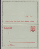 Germany Deutsches Reich Postal Stationery Ganzsache Entier 1920 Überdruck DEUTSCHES REICH A. Bayern Kartenbrief (Unused - Cartoline