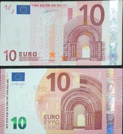 2 Billetes De 10 Euros El De Duisenberg G002B6 De España Y El De Draghi E00445F - 10 Euro