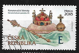 CZECH REPUBLIC 2017 CROWN JEWELS - Used Stamps