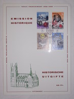 Plaquette De 1968 - Emission Historique - 1961-1970