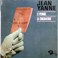 Disque De Jean Yanne - Le Permis - Barclay 71069 M - 1967 - - Cómica