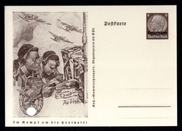 J261-GERMAN EMPIRE-MILITARY PROPAGANDA POSTCARD SOLDIERS In ACTION.1941.WWII.DEUTSCHES REICH.POSTKARTE.Carte Postale - Occupation 1938-45