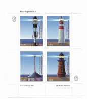 ARGENTINA 1997 FAROS ARGENTINOS ARGENTINE LIGHTHOUSES MICHEL 2351/4 SCOTT 1963 - Neufs