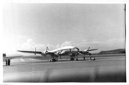 Zürich Kloten Super Constellation  Kleinbild Agfa - Kloten